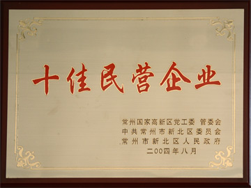 十佳民營企業(yè)